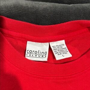 Carolina Colours Women's Red Short Sleeve Tee